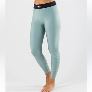 Dope Snuggle Base Layer Pant Legging Ski Snowboard XL Teal Blue Green